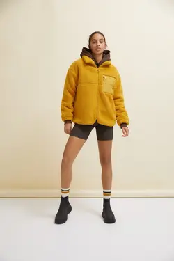 خرید کاپشن پشمی زنانه پول اند بیر کد 197218 | بانی استایل