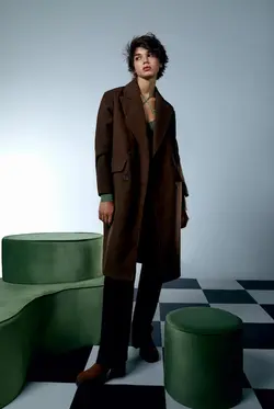 خرید پالتو زنانه پول اند بیر کد 196604 | بانی استایل