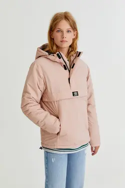 خرید کاپشن جلو بسته زنانه پول اند بیر کد 196575 | بانی استایل