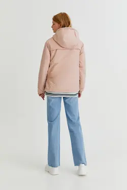 خرید کاپشن جلو بسته زنانه پول اند بیر کد 196575 | بانی استایل