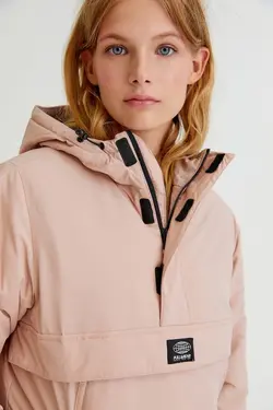 خرید کاپشن جلو بسته زنانه پول اند بیر کد 196575 | بانی استایل