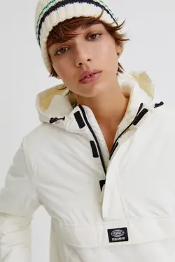 خرید کاپشن جلو بسته زنانه پول اند بیر کد 196577 | بانی استایل