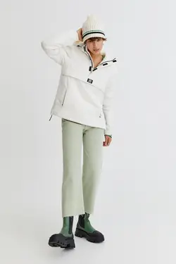 خرید کاپشن جلو بسته زنانه پول اند بیر کد 196577 | بانی استایل