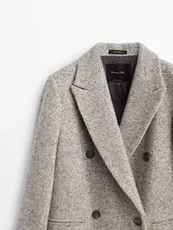 خرید پالتو بلند پشمی زنانه ماسیمو دوتی کد 191916 | بانی استایل