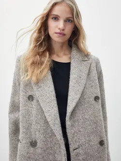 خرید پالتو بلند پشمی زنانه ماسیمو دوتی کد 191916 | بانی استایل