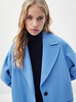 خرید پالتو پشمی زنانه ماسیمو دوتی کد 191911 | بانی استایل