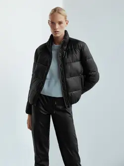 خرید کاپشن یقه ایستاده زنانه ماسیمو دوتی کد 191321 | بانی استایل