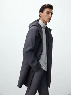 خرید پالتو بلند مردانه ماسیمو دوتی کد 190142 | بانی استایل