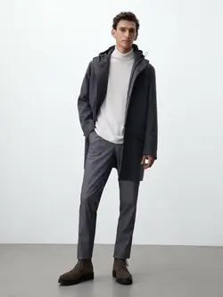 خرید پالتو بلند مردانه ماسیمو دوتی کد 190142 | بانی استایل