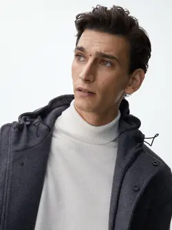 خرید پالتو بلند مردانه ماسیمو دوتی کد 190142 | بانی استایل