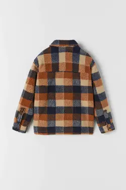 خرید کاپشن پشمی پسرانه زارا کد 183739 | بانی استایل