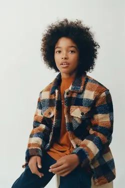 خرید کاپشن پشمی پسرانه زارا کد 183739 | بانی استایل