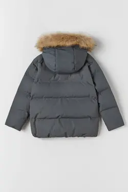 خرید کاپشن پر پسرانه زارا کد 183736 | بانی استایل