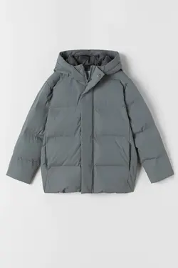 خرید کاپشن پر پسرانه زارا کد 183734 | بانی استایل