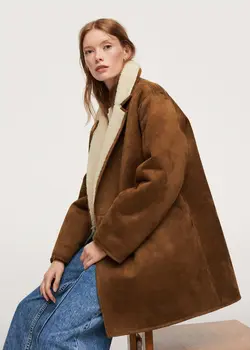 خرید پالتو زنانه منگو کد 182451 | بانی استایل