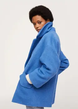 خرید پالتو کوتاه زنانه منگو کد 182447 | بانی استایل