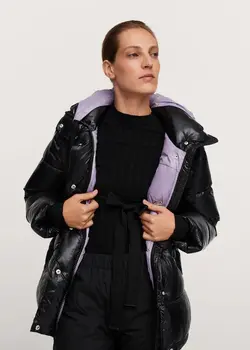 خرید کاپشن زنانه منگو کد 182438 | بانی استایل