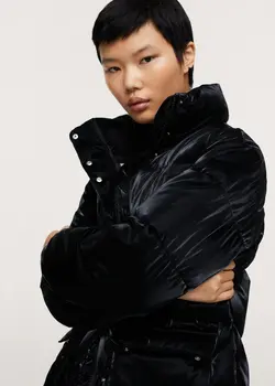 خرید کاپشن زنانه منگو کد 182076 | بانی استایل