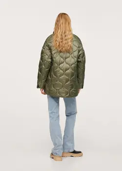 خرید کاپشن ساتن زنانه منگو کد 181598 | بانی استایل