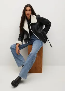 خرید کاپشن زنانه منگو کد 181580 | بانی استایل