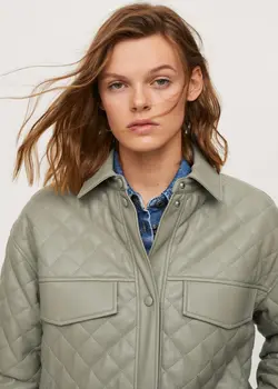 خرید کاپشن زنانه منگو کد 181461 | بانی استایل