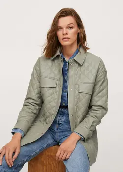 خرید کاپشن زنانه منگو کد 181461 | بانی استایل