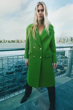 خرید پالتو زنانه زارا کد 178582 | بانی استایل