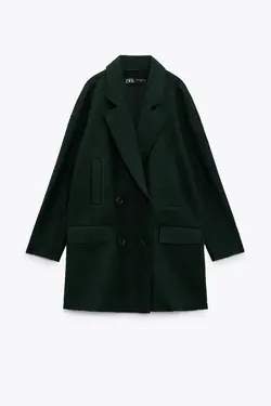 خرید پالتو پشمی زنانه زارا کد 179060 | بانی استایل