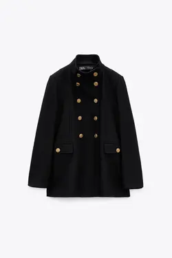 خرید پالتو پشمی زنانه زارا کد 178569 | بانی استایل