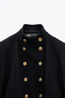 خرید پالتو پشمی زنانه زارا کد 178569 | بانی استایل