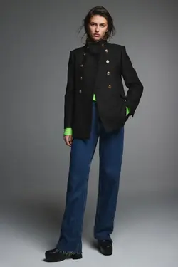 خرید پالتو پشمی زنانه زارا کد 178569 | بانی استایل