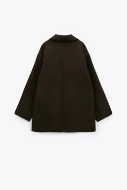 خرید پالتو پشمی زنانه زارا کد 178566 | بانی استایل