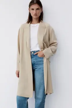 خرید بارانی زنانه زارا کد 178558 | بانی استایل