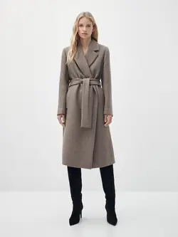 خرید پالتو بلند زنانه ماسیمو دوتی کد 191921 | بانی استایل