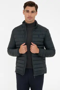 خرید کاپشن یقه ایستاده مردانه یو اس پولو کد 175981 | بانی استایل