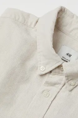 خرید پیراهن مخمل مردانه اچ اند ام کد 162282 | بانی استایل