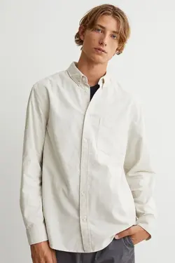 خرید پیراهن مخمل مردانه اچ اند ام کد 162282 | بانی استایل