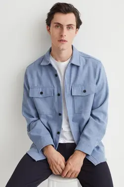 خرید پیراهن مردانه اچ اند ام کد 161601 | بانی استایل