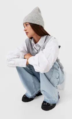 خرید کلاه زنانه استرادیواریوس کد 160327 | بانی استایل