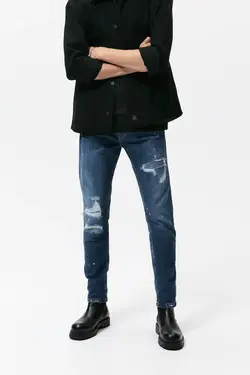 خرید شلوار جین مردانه زارا کد 156000 | بانی استایل