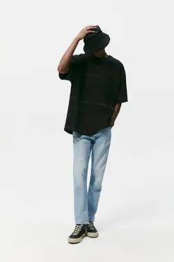 خرید شلوار جین مردانه زارا کد 155443 | بانی استایل