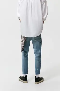 خرید شلوار جین مردانه زارا کد 155442 | بانی استایل