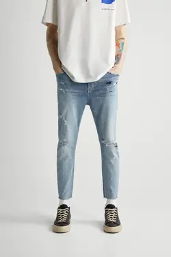 خرید شلوار جین مردانه زارا کد 155441 | بانی استایل