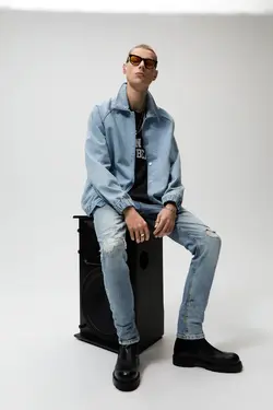 خرید شلوار جین مردانه زارا کد 155439 | بانی استایل