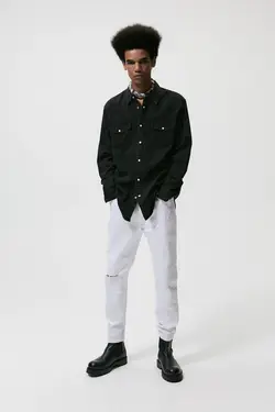 خرید شلوار جین مردانه زارا کد 155437 | بانی استایل