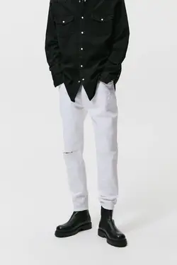 خرید شلوار جین مردانه زارا کد 155437 | بانی استایل