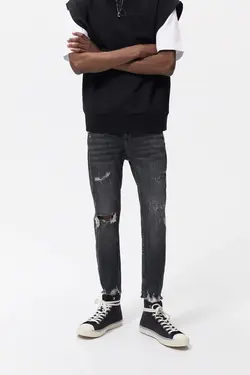 خرید شلوار جین مردانه زارا کد 155380 | بانی استایل