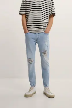 خرید شلوار جین مردانه زارا کد 155435 | بانی استایل