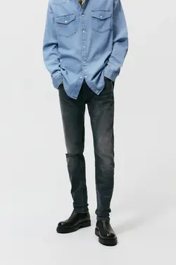 خرید شلوار جین مردانه زارا کد 155381 | بانی استایل