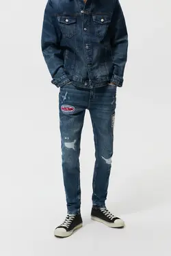 خرید شلوار جین مردانه زارا کد 155378 | بانی استایل